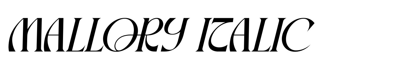 Mallory Italic
